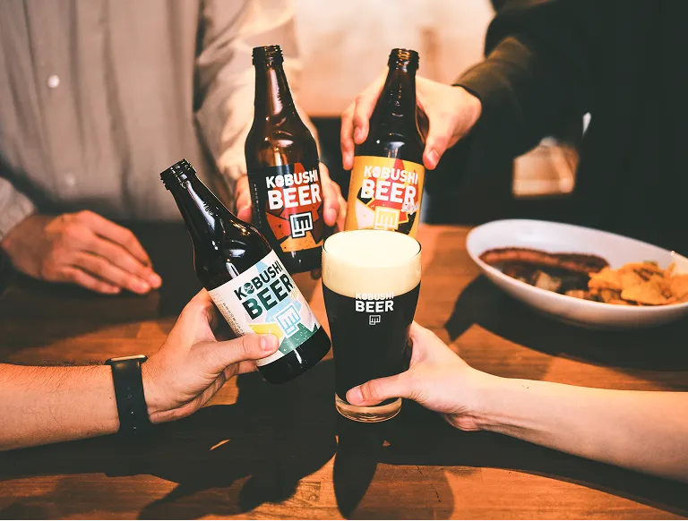 KOBUSHI BEERの醸造風景