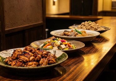 渋谷の隠れ家カラオケバー・スナックで絶品手料理と和のお酒を楽しむ