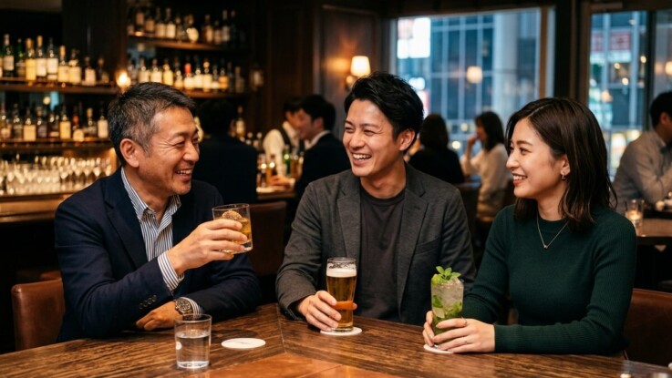 渋谷のカラオケバー・スナックは新たな社交場。人の和が生まれる夜