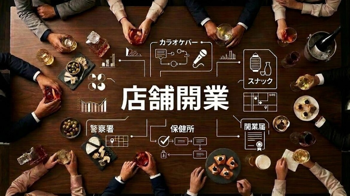 渋谷でカラオケバー・スナック開業｜手続き・費用・物件選びの完全ガイド