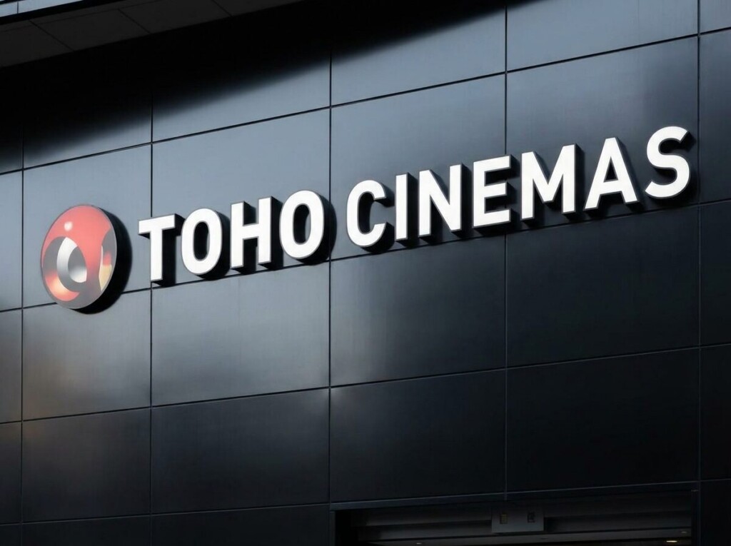黒い壁面に掲げられた「TOHO CINEMAS」のロゴ看板。目的に合わせて選ぶ映画館5選